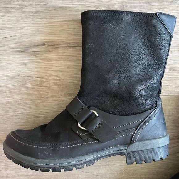 Merrell Emery Buckle Boots Black Women’s Size 8.5 - Picture 4 of 11